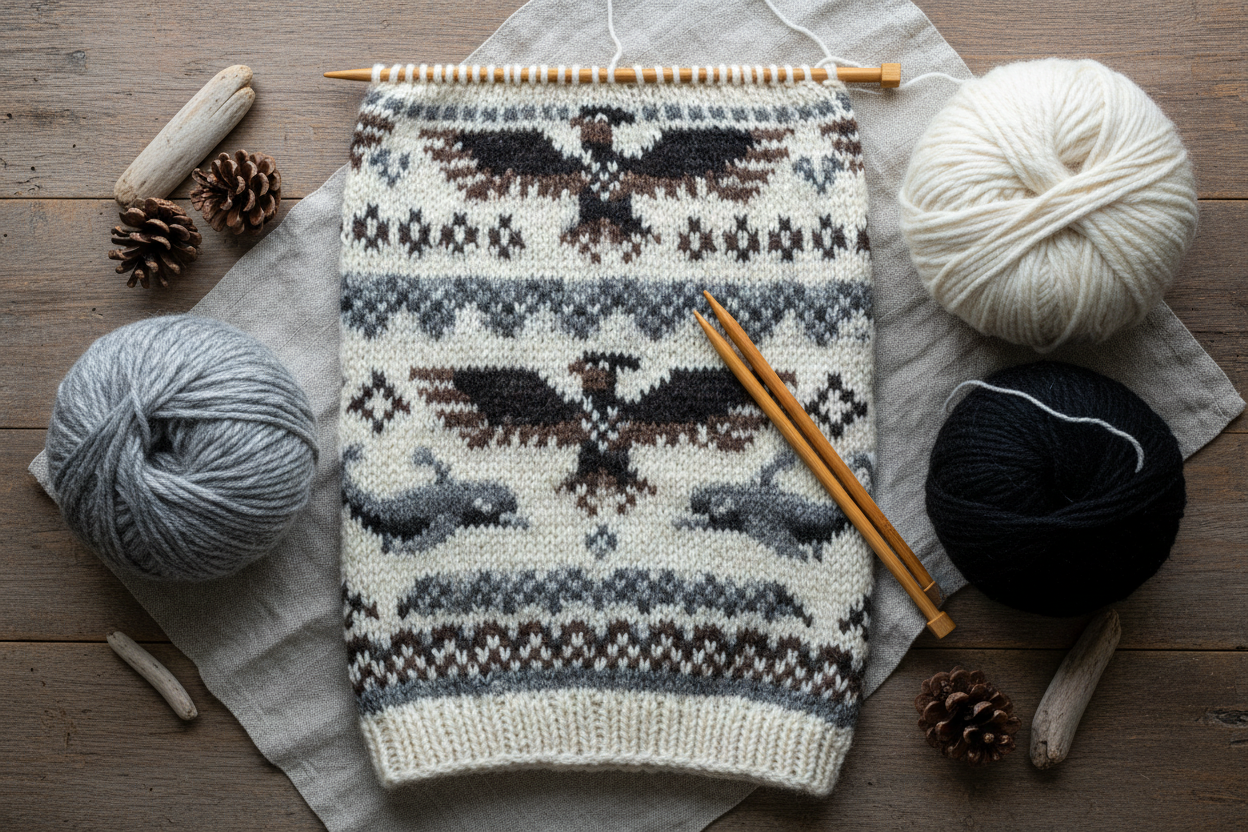 Cowichan Sweaters: Indigenous Knitting from Canada | The Fiber Faerie