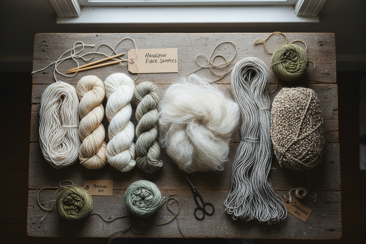 Choosing the Right Fiber for Your Spinning Project | Guide – The Fiber ...