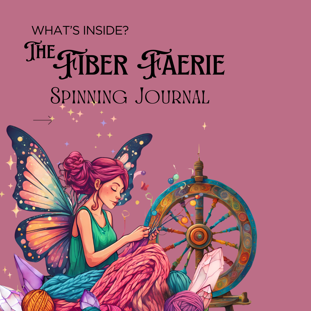 š§āāļø Faerie-Dusted Magical Spinnerās Journal - Printable