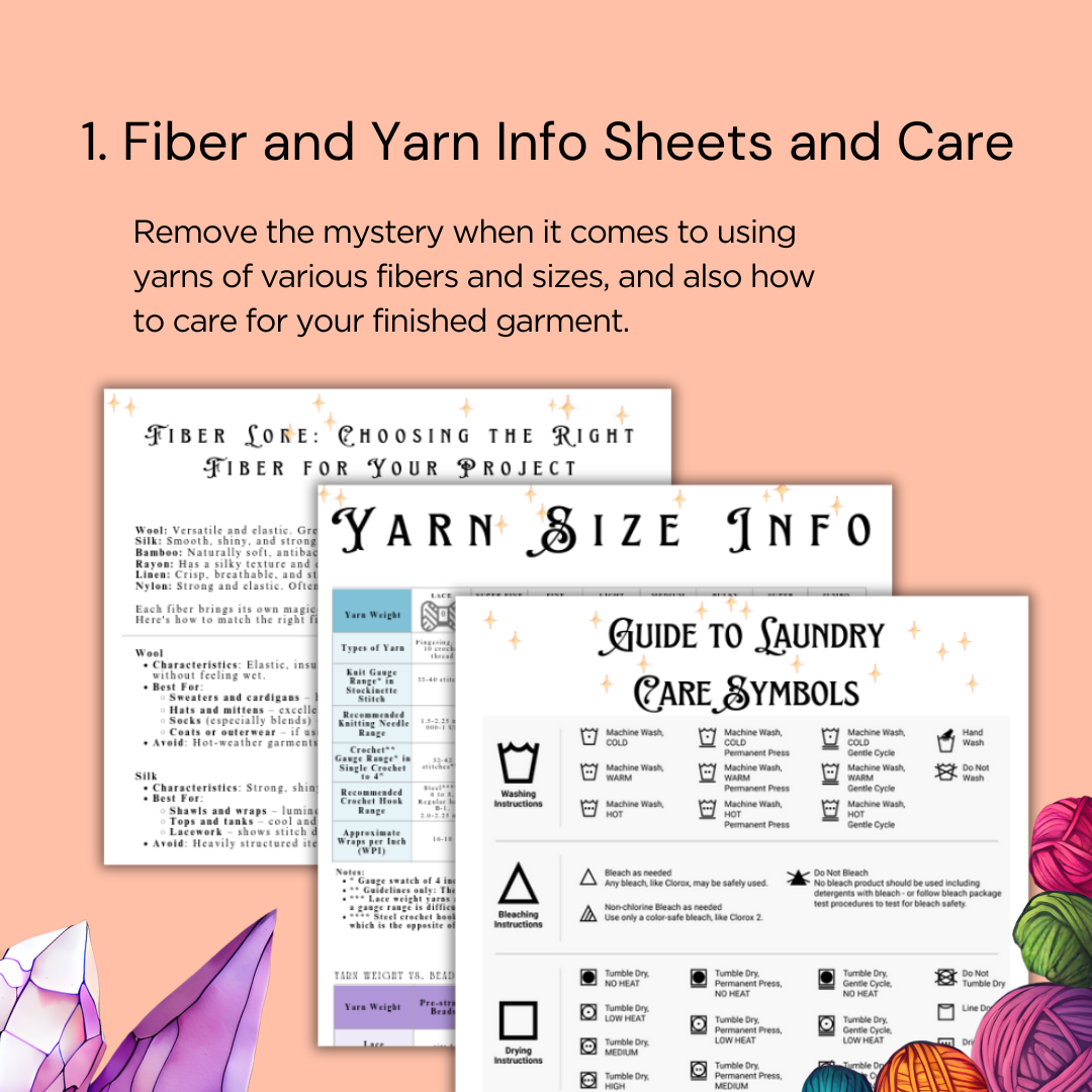 The Knitter’s Spellbook of Magical Math & Fiber Lore - Printable