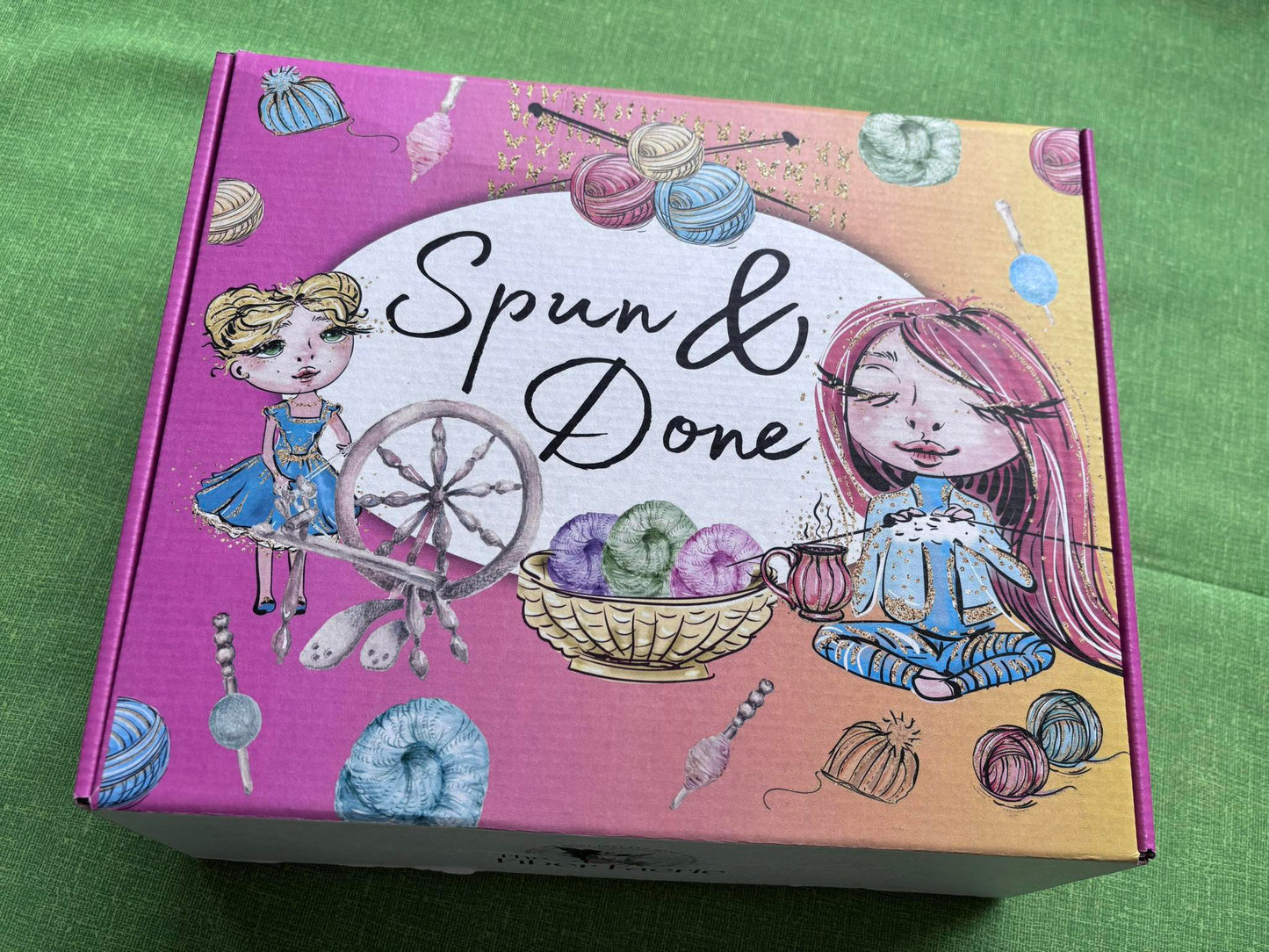 Spun & Dunn Quarterly Fiber Club Box