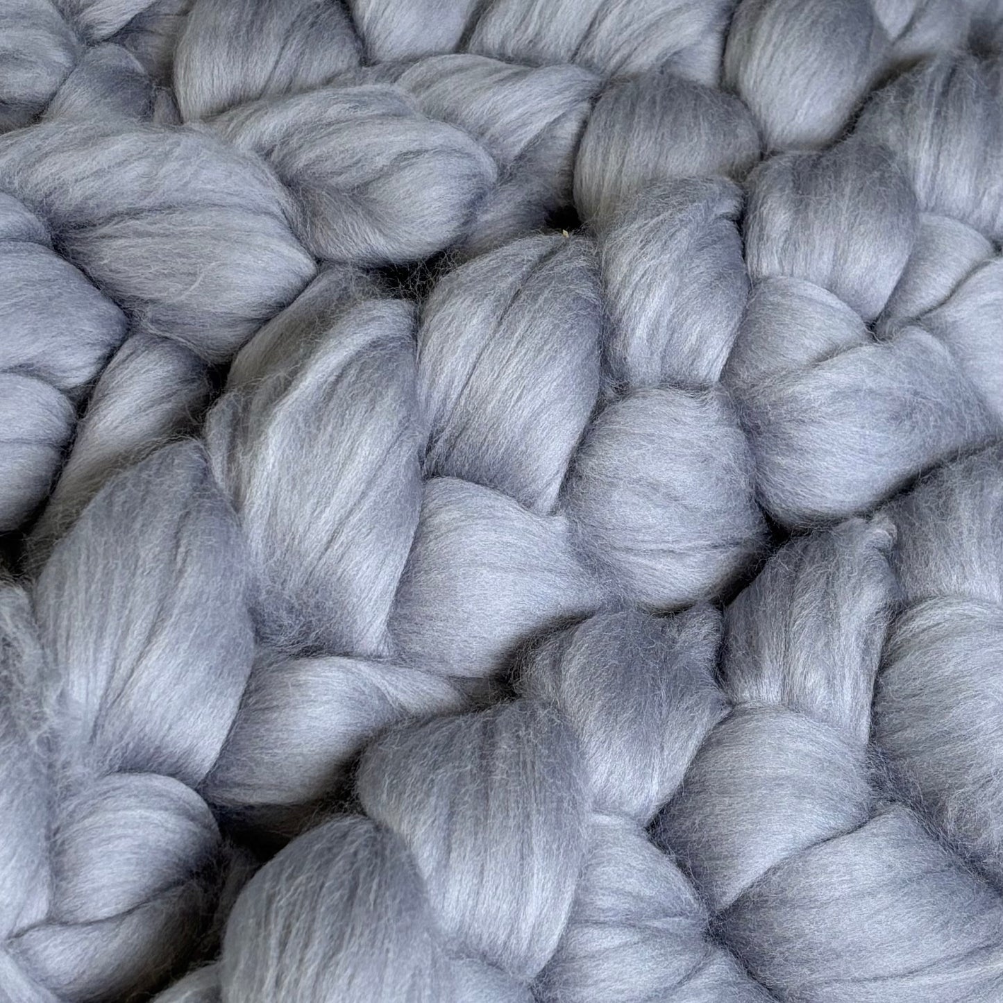 Ash Superfine Merino Wool - spinning fiber for beginners