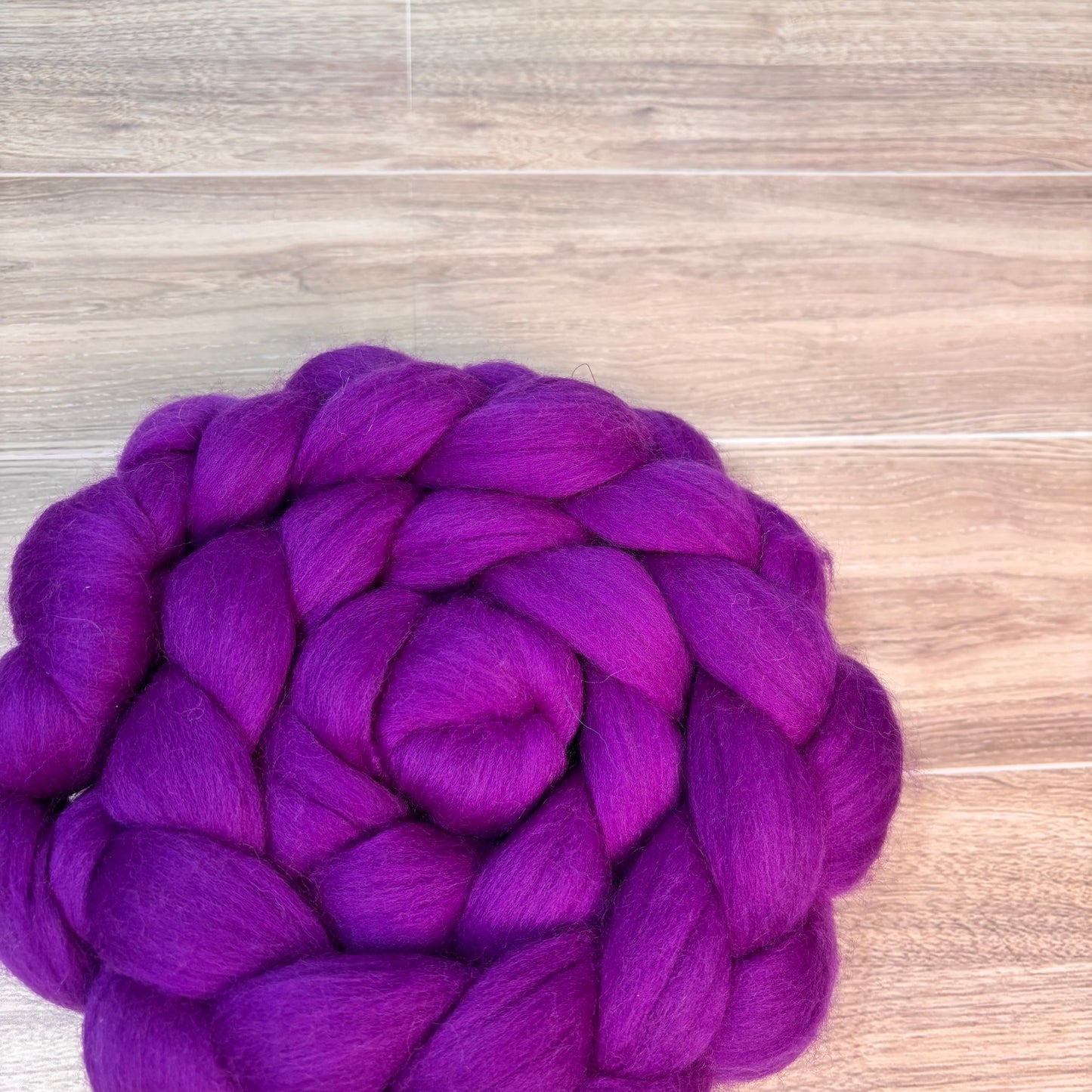Damson Superfine Merino Wool - Fuschia - Spinning Wool