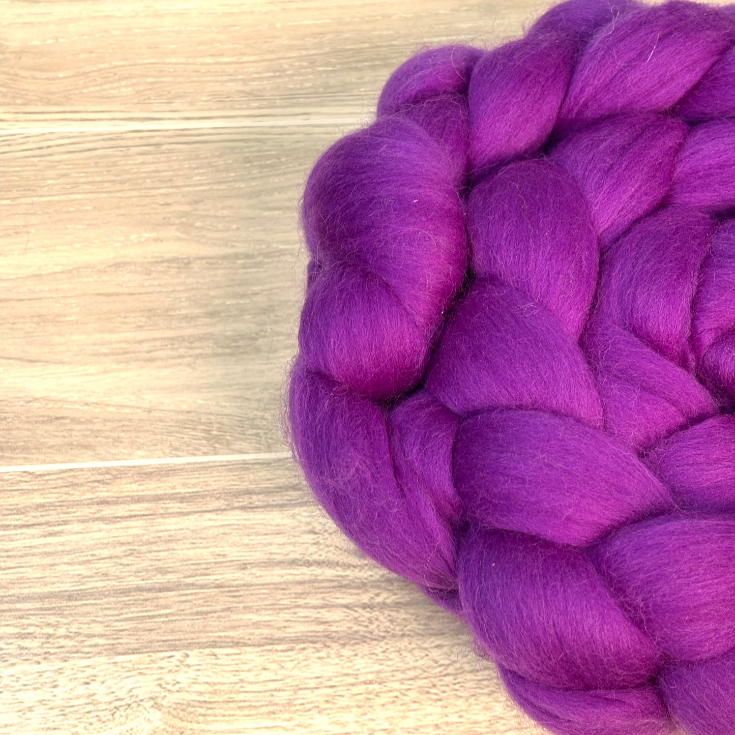 Damson Superfine Merino Wool - Fuschia - Spinning Wool