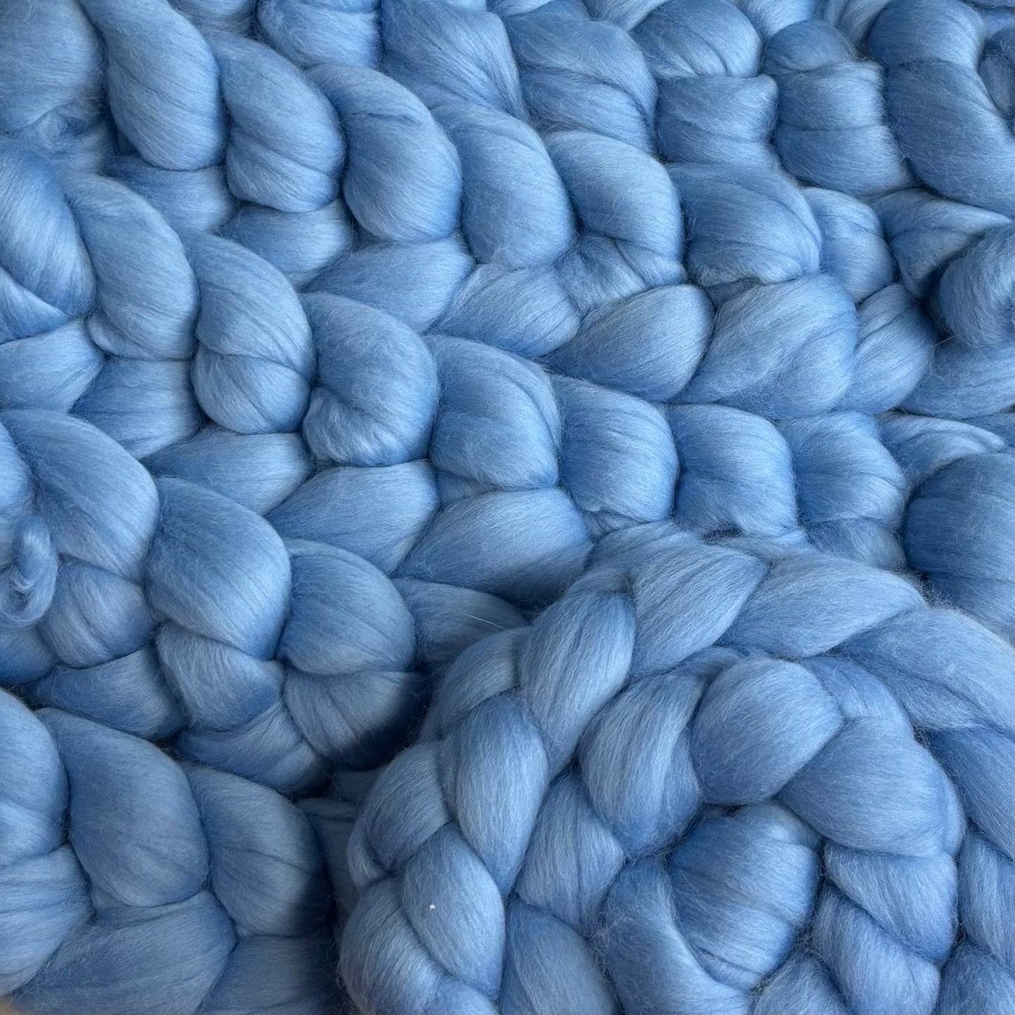 Dream Superfine Merino Wool - Light Blue - spinning fiber for beginners