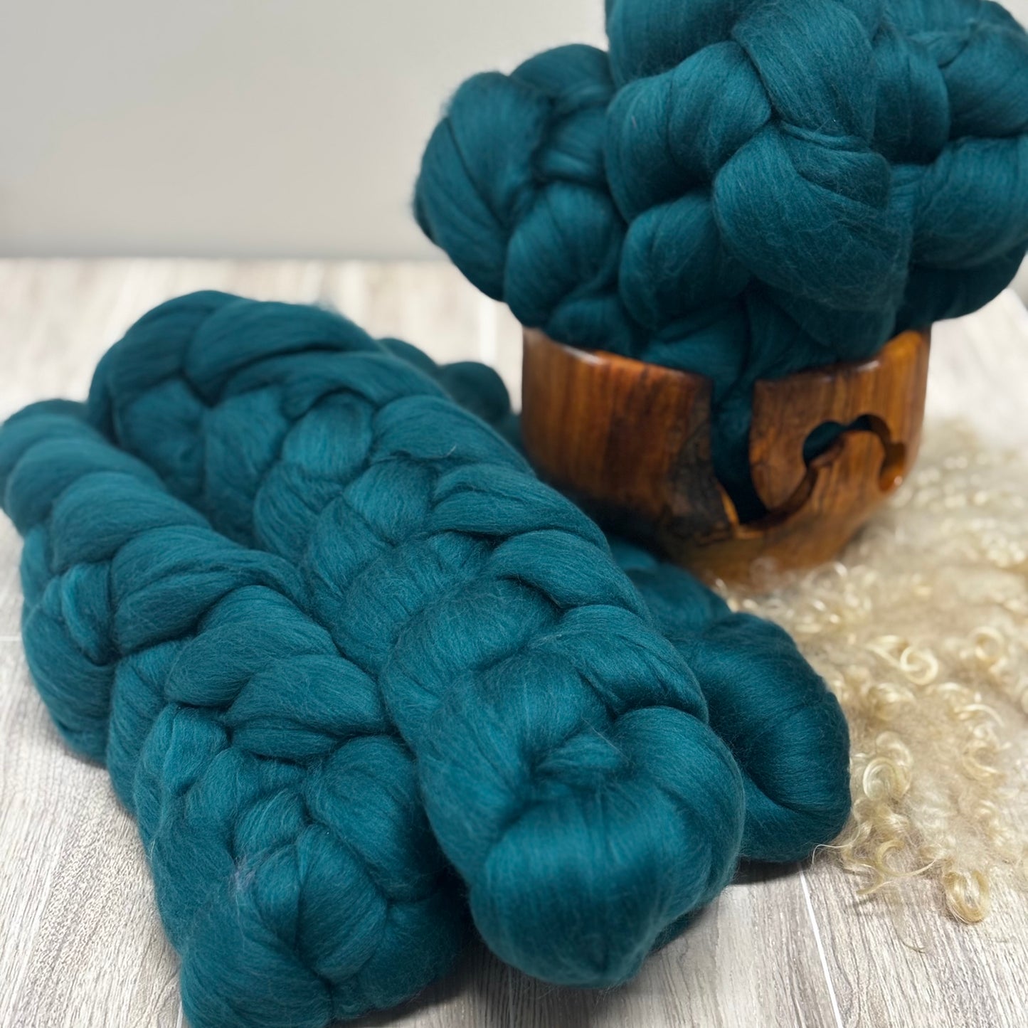 Duck Egg Superfine Merino Spinning Wool - Spinning fiber for beginners