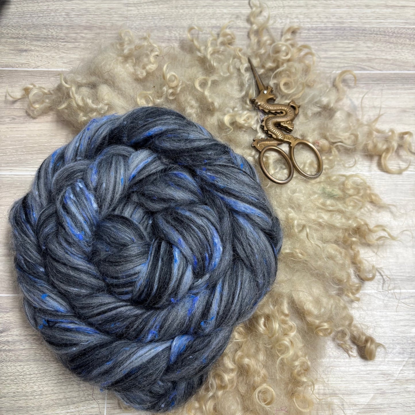 Fable - Merino Wool, South American Wool, Bamboo, & Viscose - Fiber for Spinning