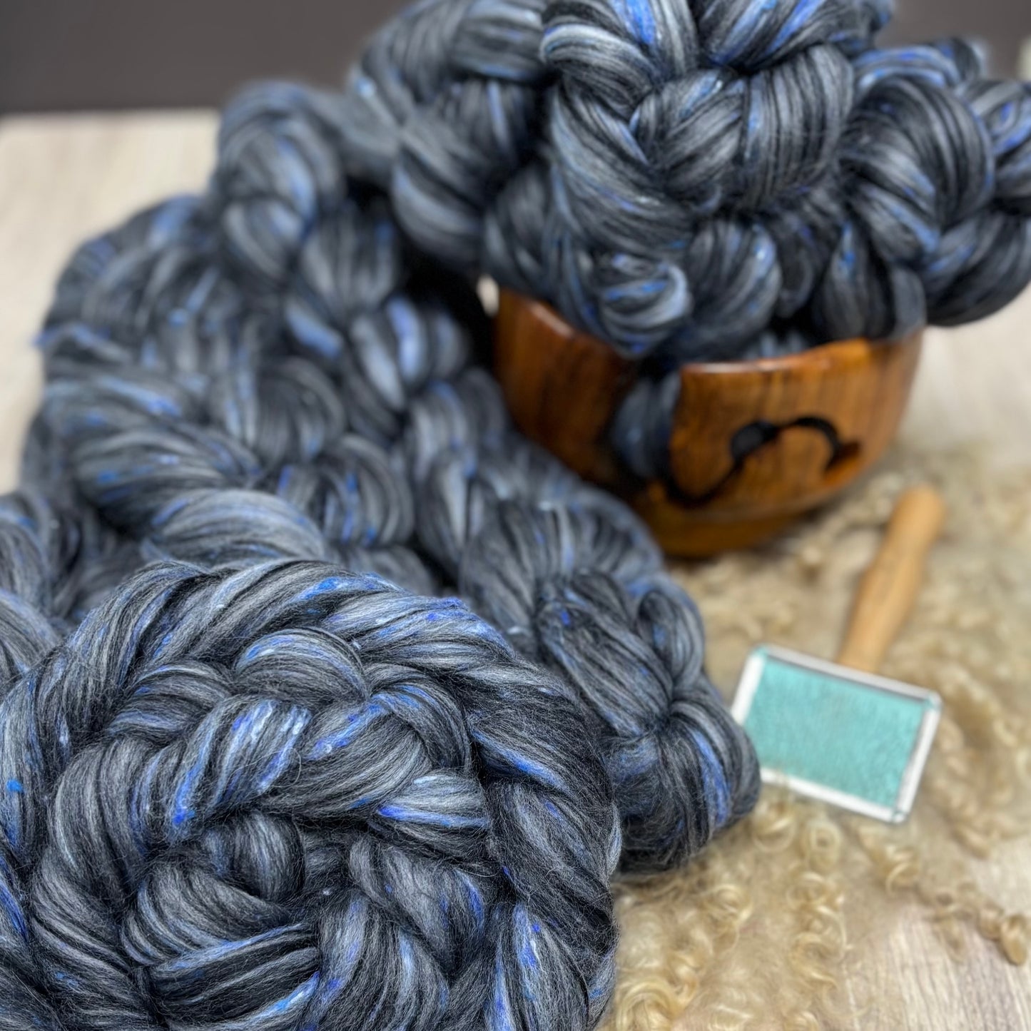 Fable - Merino Wool, South American Wool, Bamboo, & Viscose - Fiber for Spinning