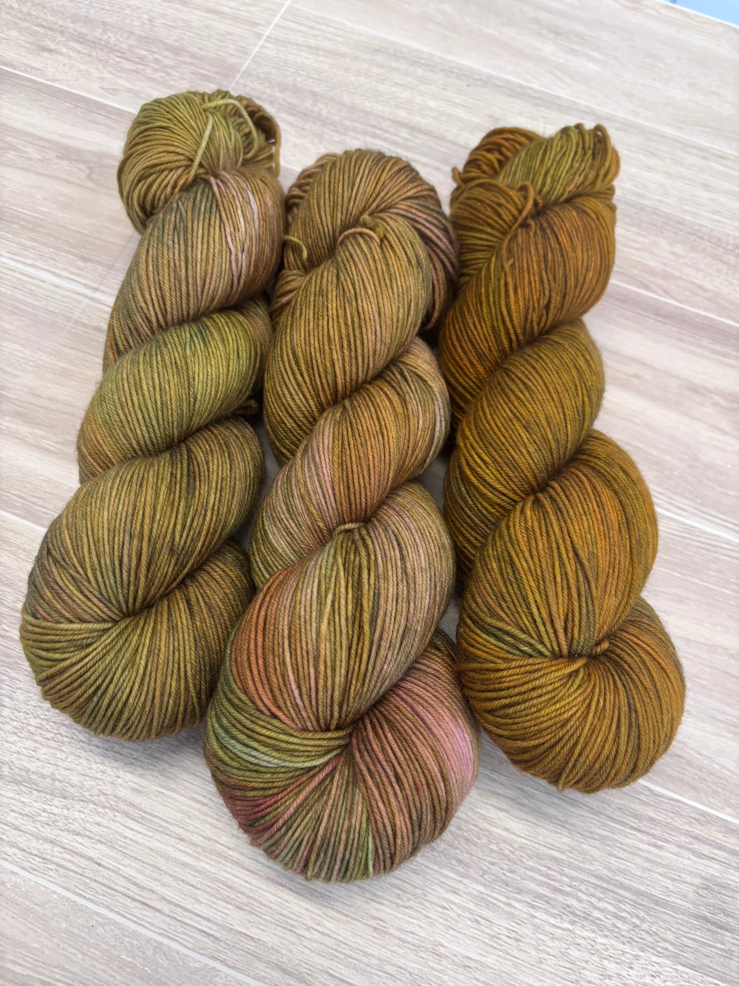 Golden Fern Fingering/Sock Yarn