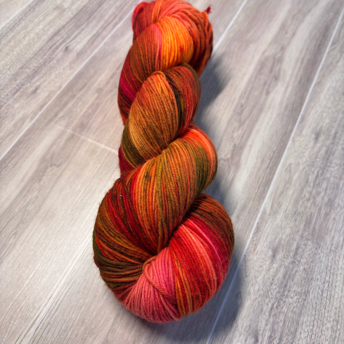 "Heir of Fire" Fingering/Sock Yarn