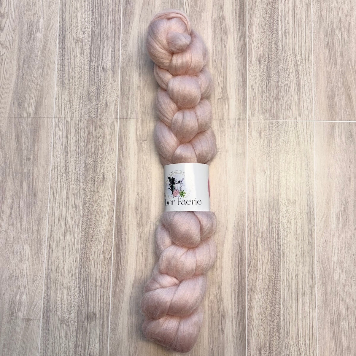 Pink Champagne - Merino Wool Roving