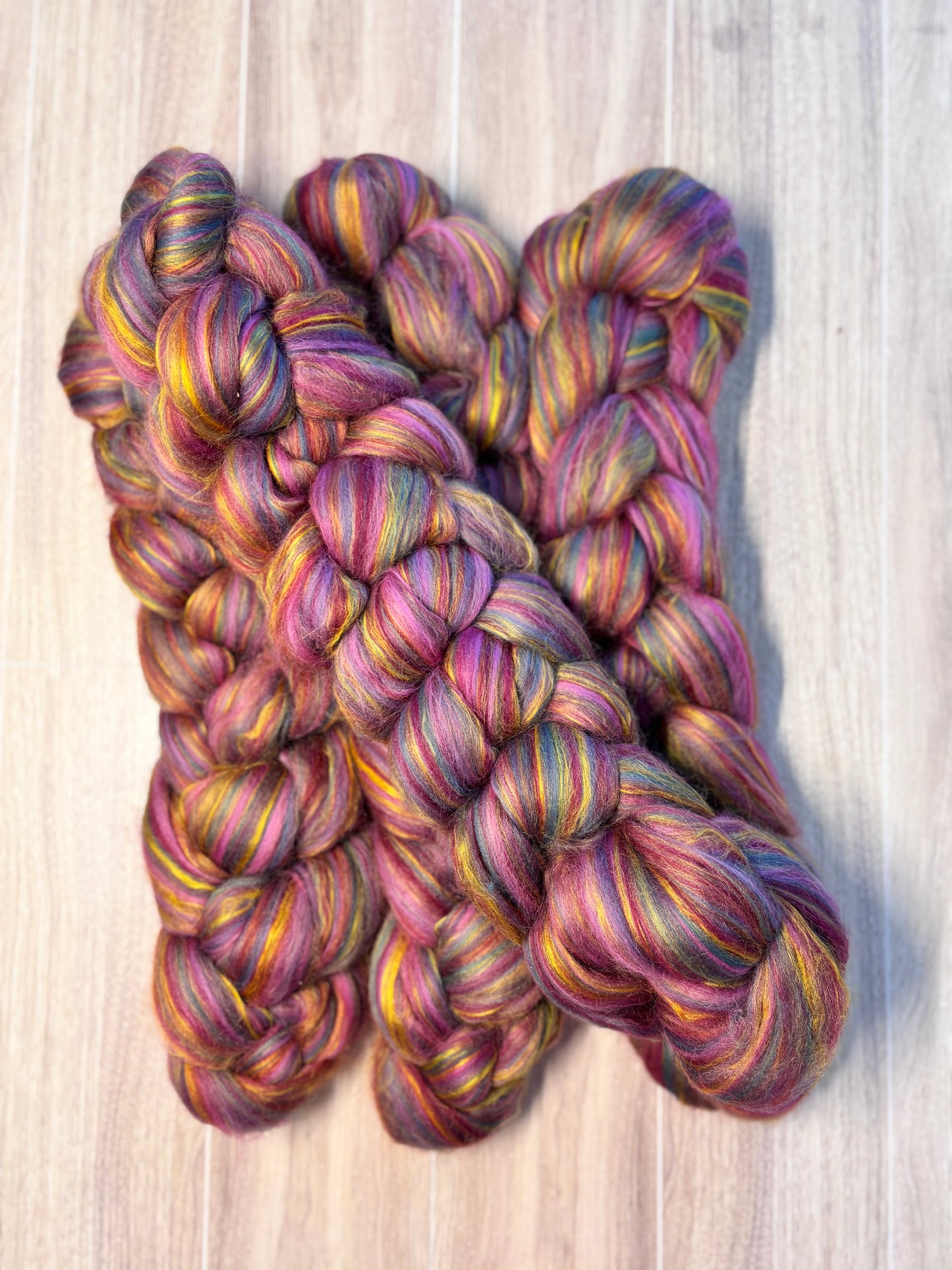 Twinkle Twinkle - Merino Wool & Bamboo Roving