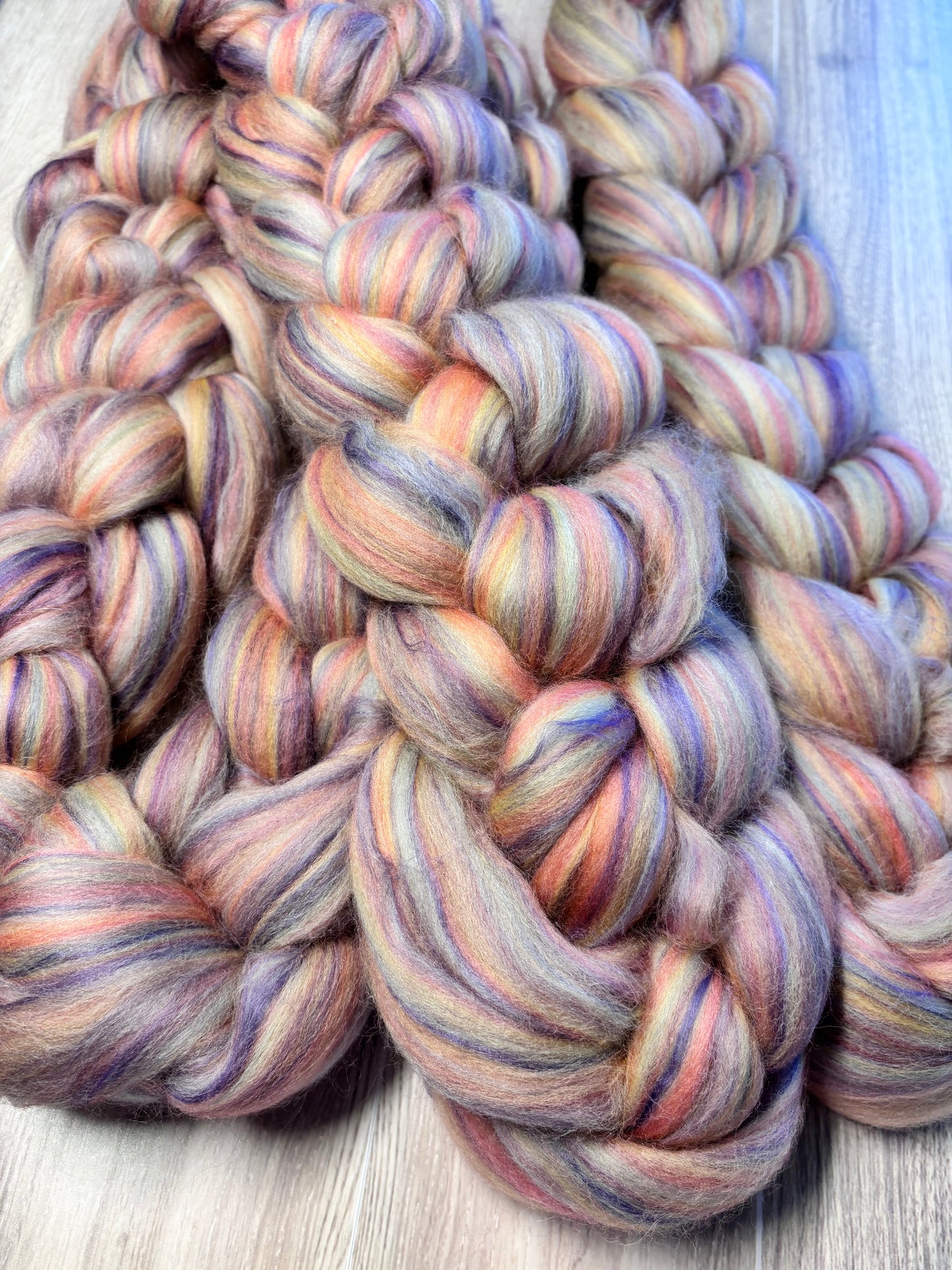 Humpty Dumpty - Merino Wool & Bamboo Roving