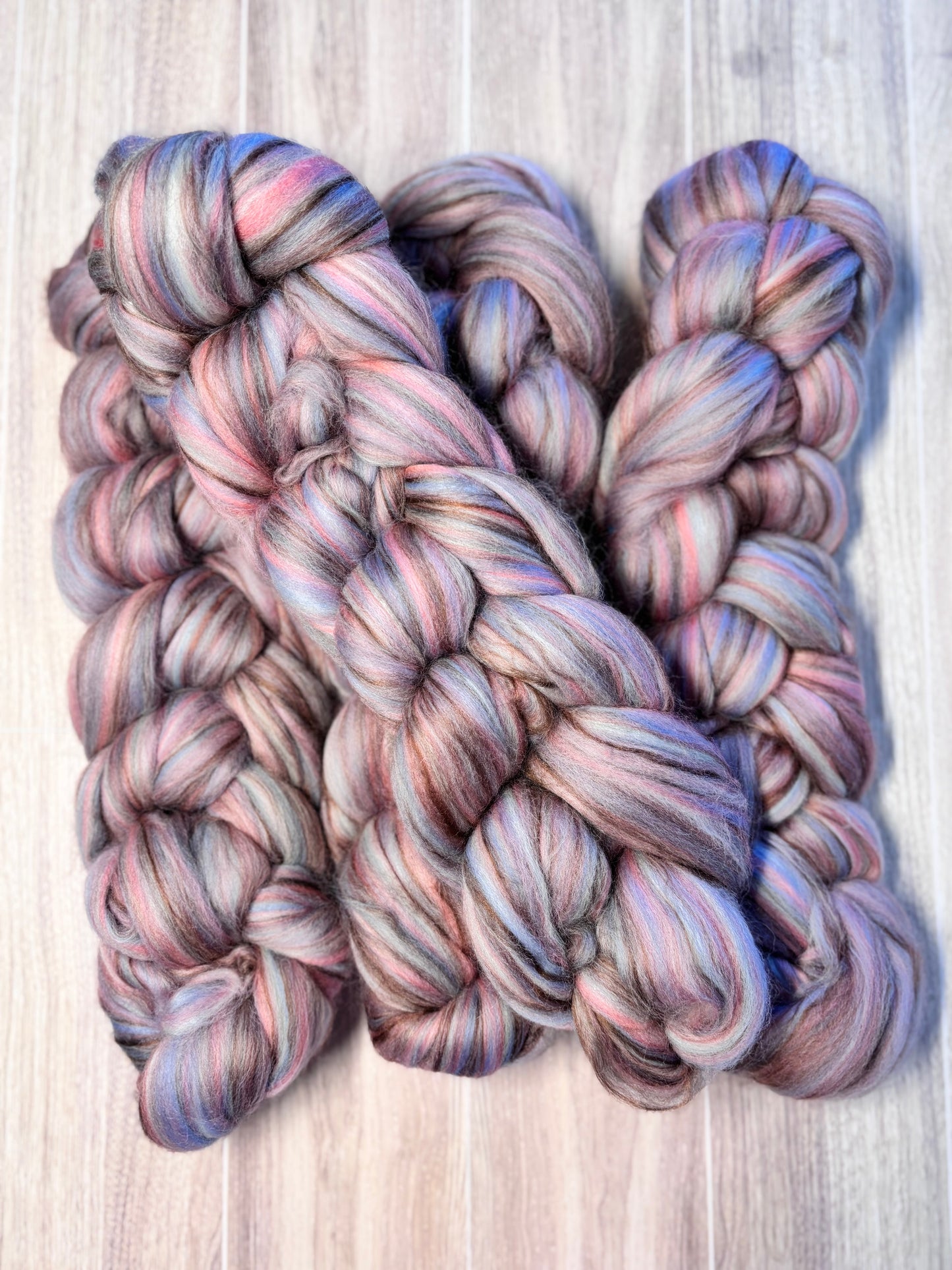 Humpty Dumpty - Merino Wool & Bamboo Roving