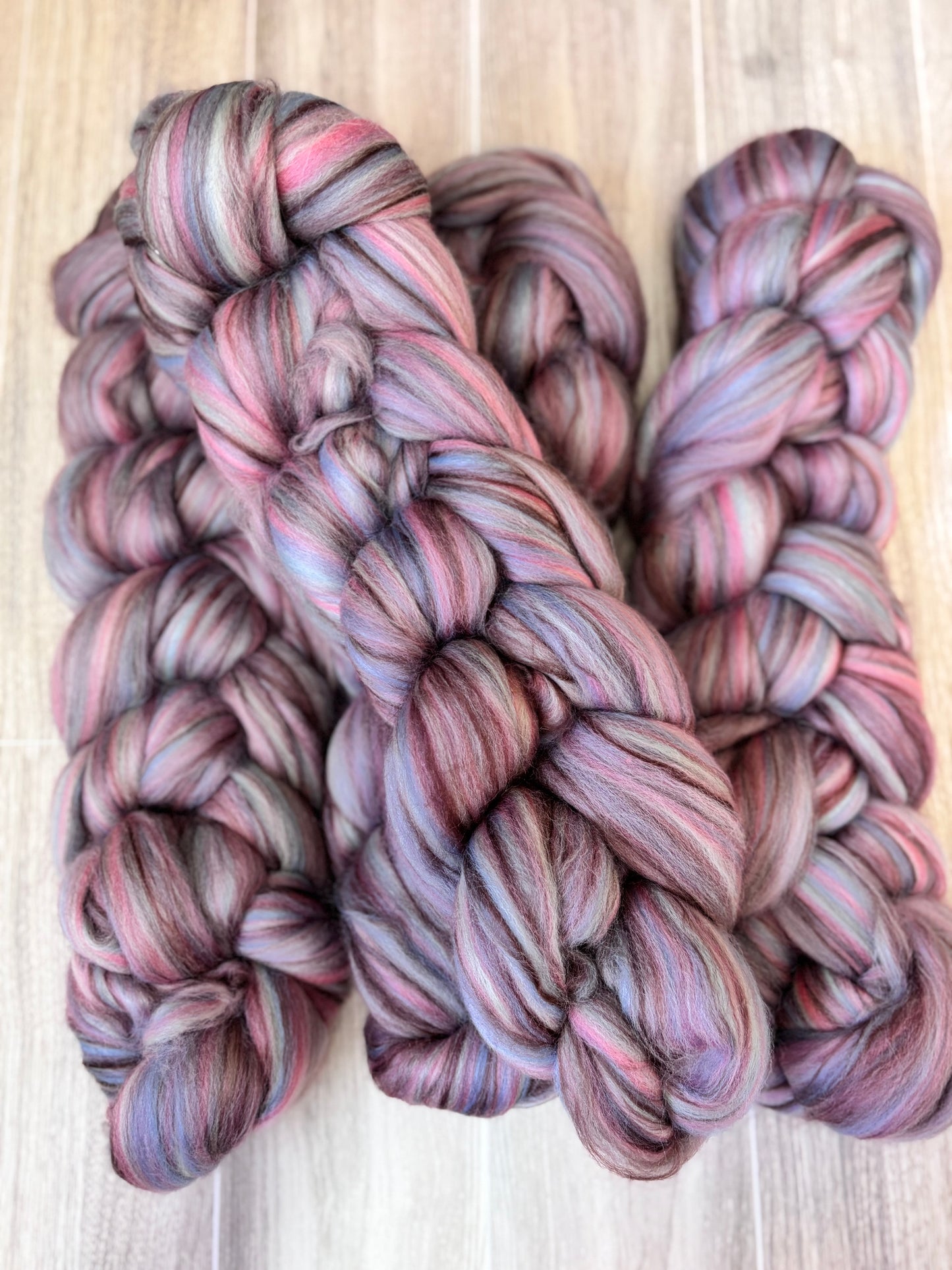 Humpty Dumpty - Merino Wool & Bamboo Roving