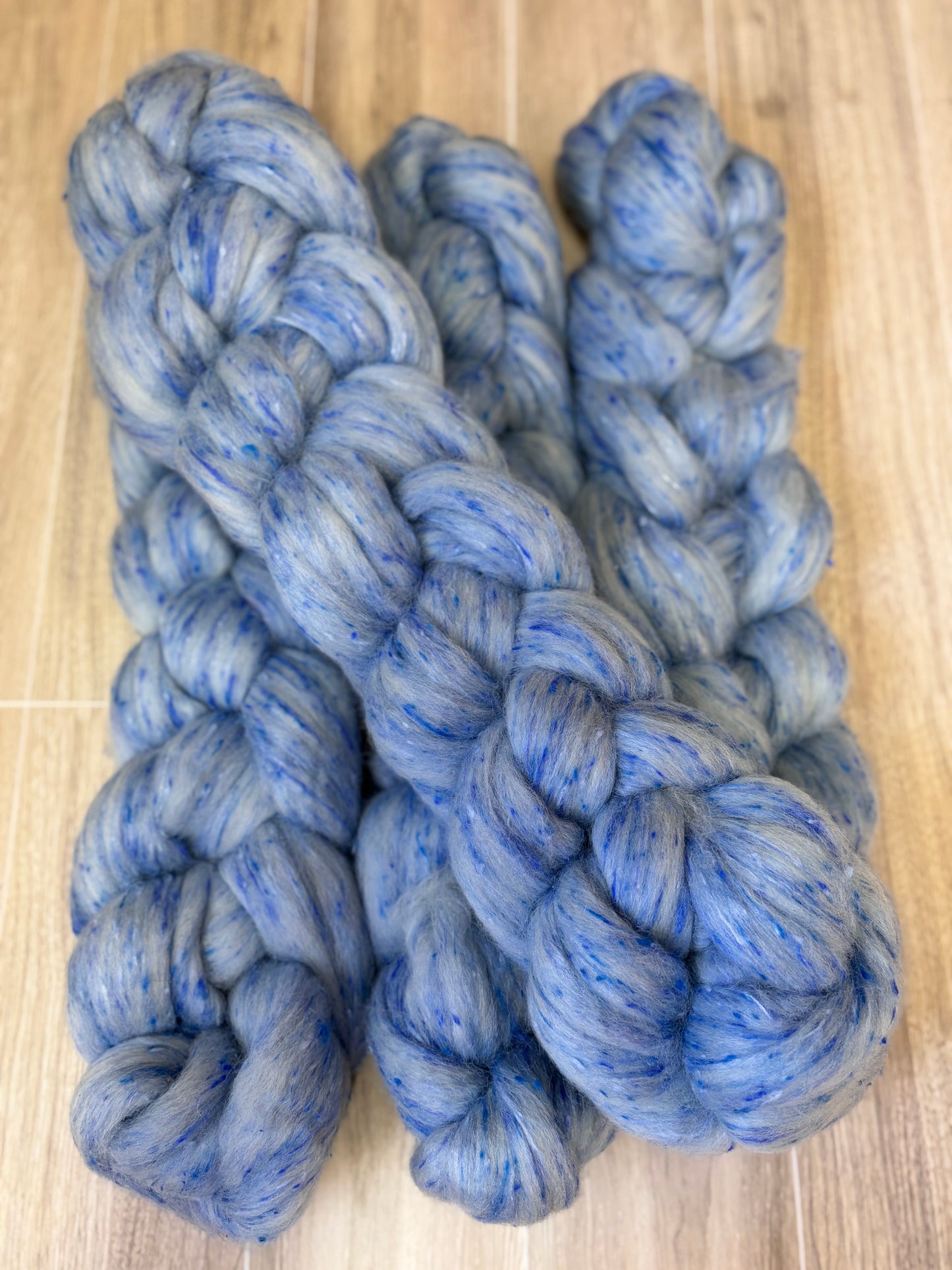Tea Cup Blue Tweed - SouthAmerican Wool & Viscose