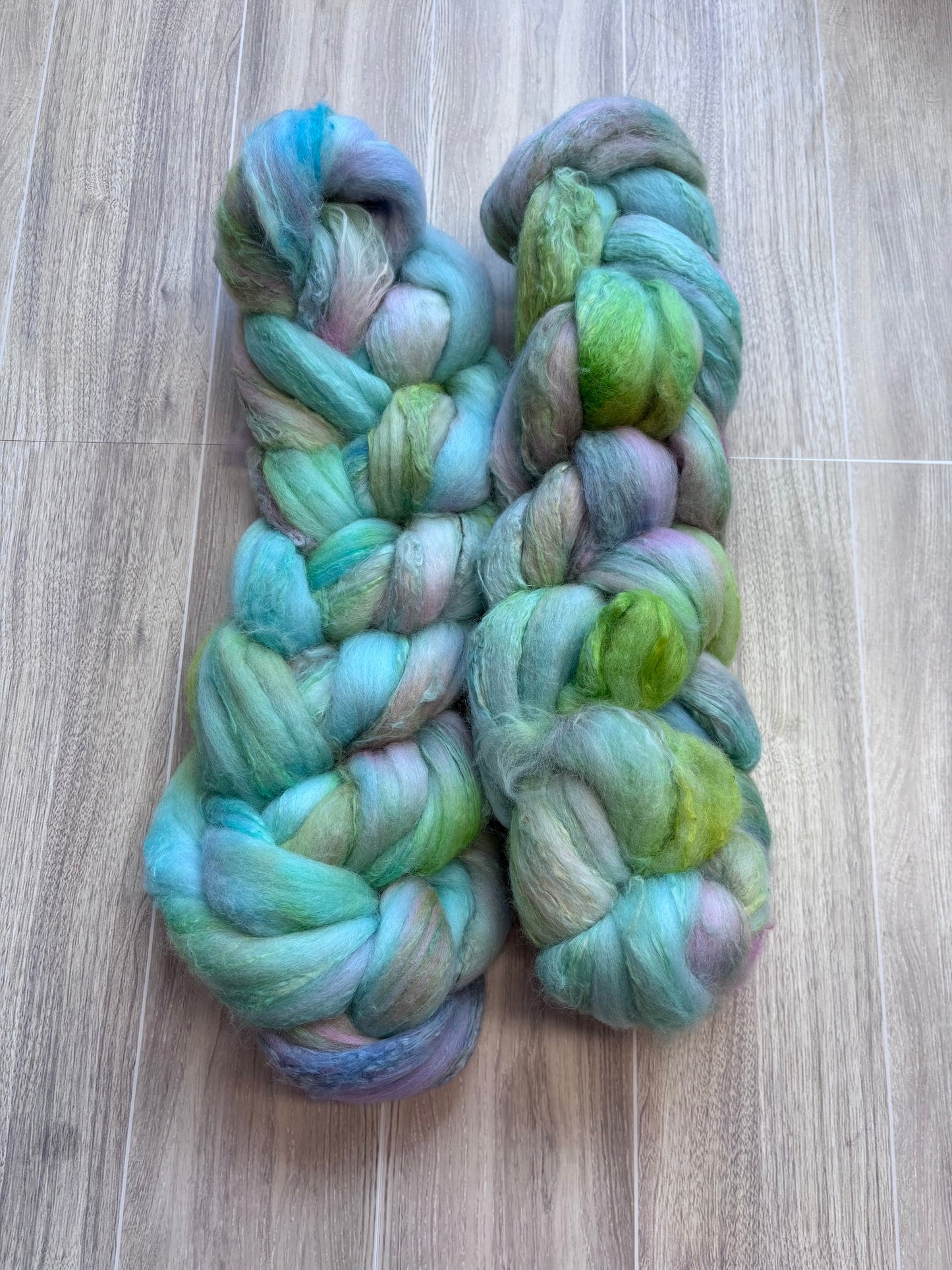 A Mermaids Garden - Merino & Tussah Silk