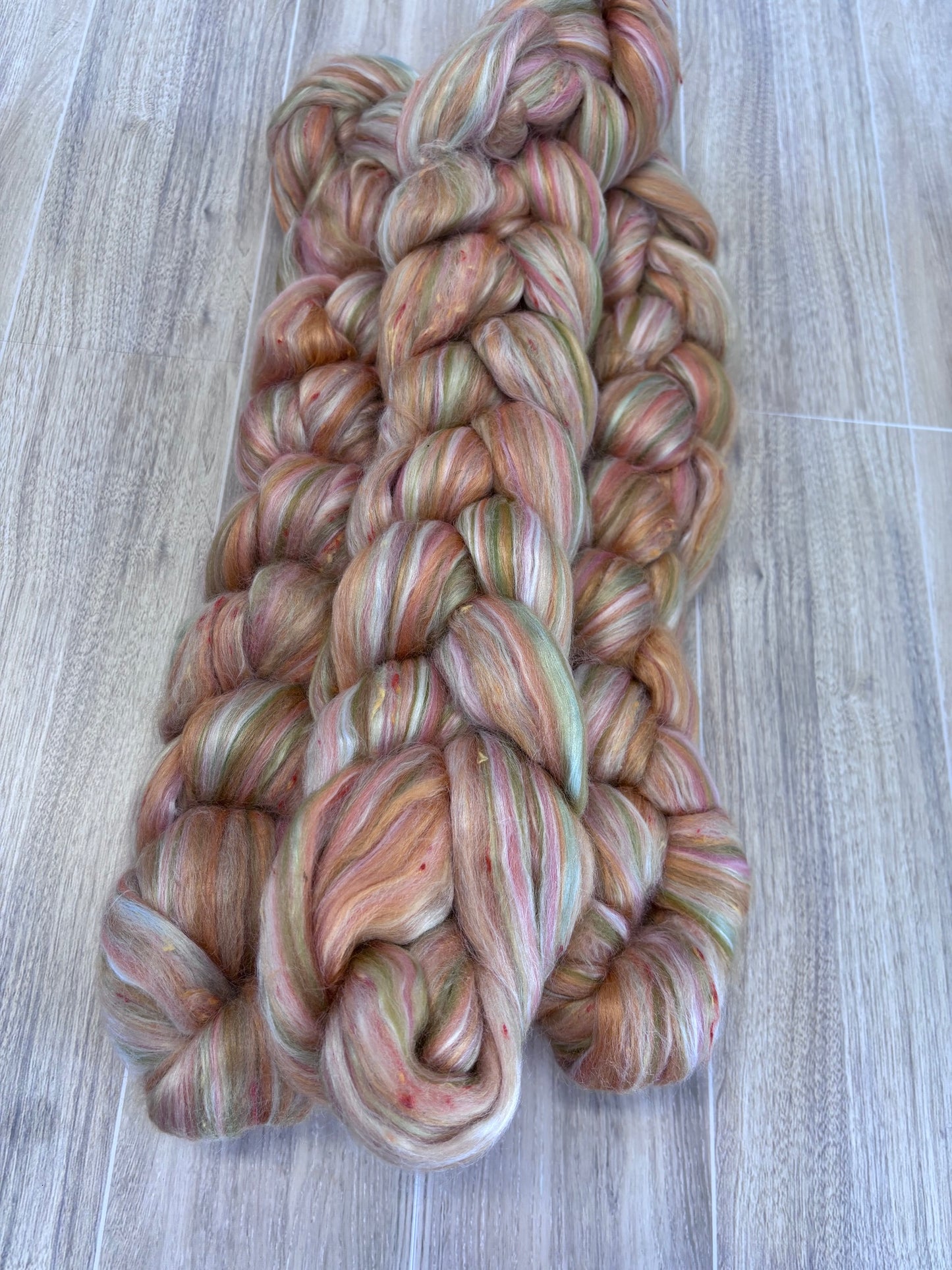 Cover Girl - Merino, Bamboo, Red Eri Silk, Wool & Viscose Nepps