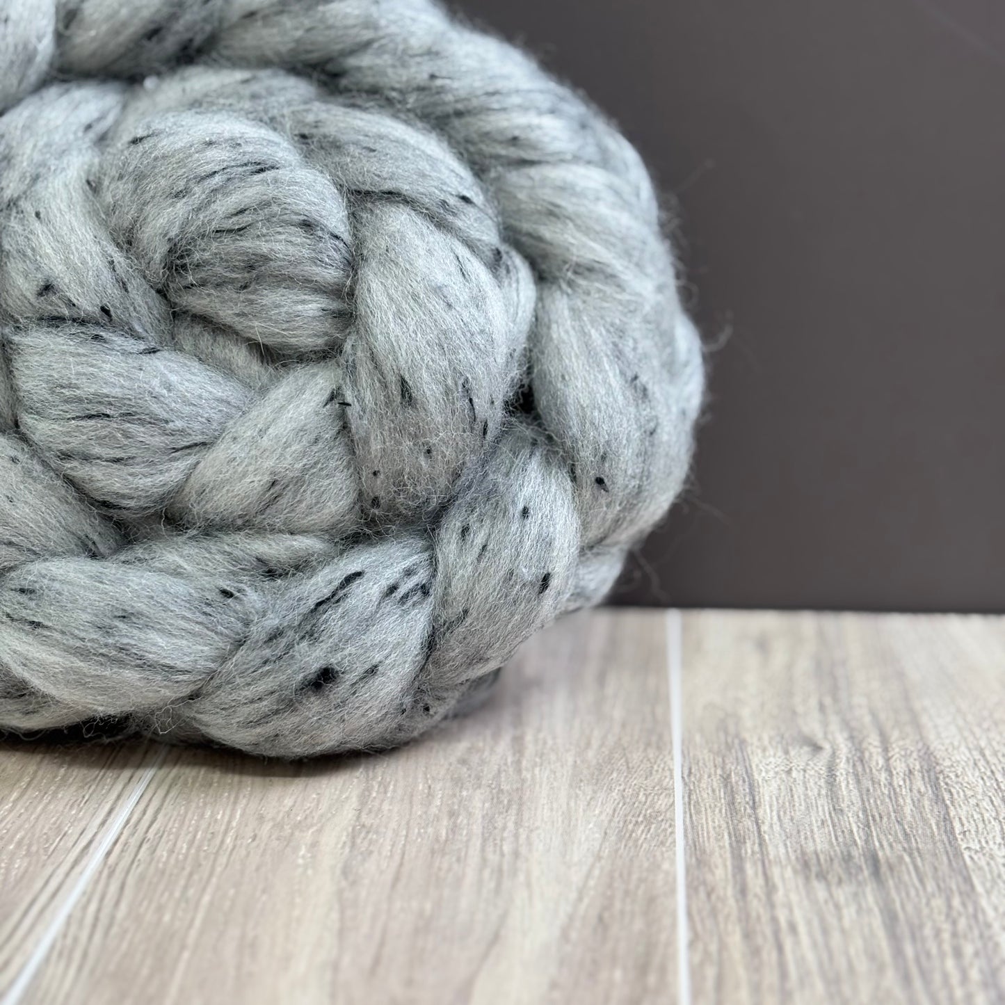 Railway Grey Tweed Roving Combed Top for Spinning