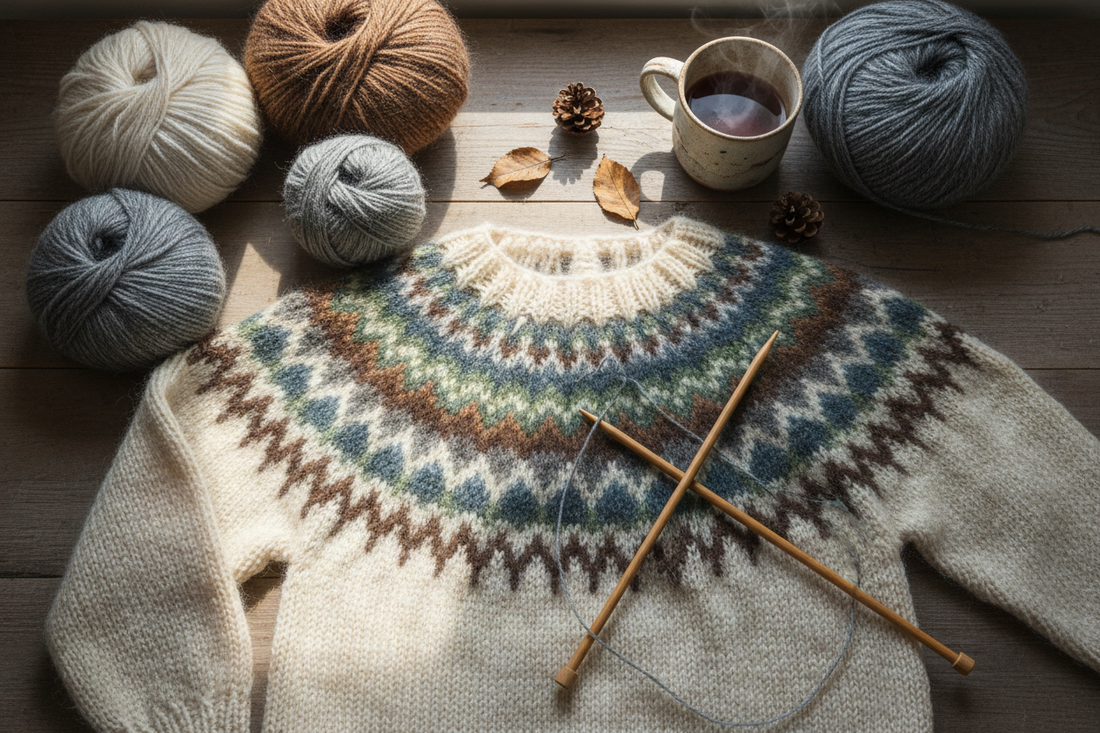 Icelandic Lopi Sweaters: The Circular Yoke Tradition from Iceland