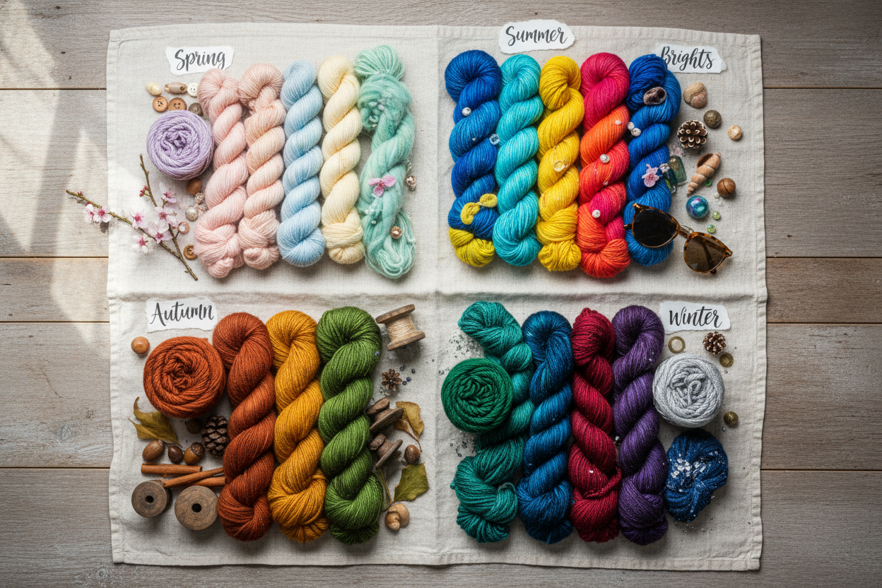 Seasonal Fiber Collections: Color Inspiration Year-Round – The Fiber Faerie