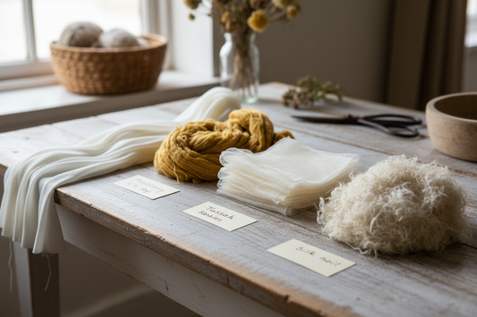 Spinning Silk: Varieties, Preparation, and Techniques
