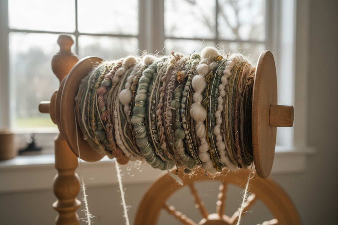 Spinning Art Yarn: Texture, Coils, and Creative Effects