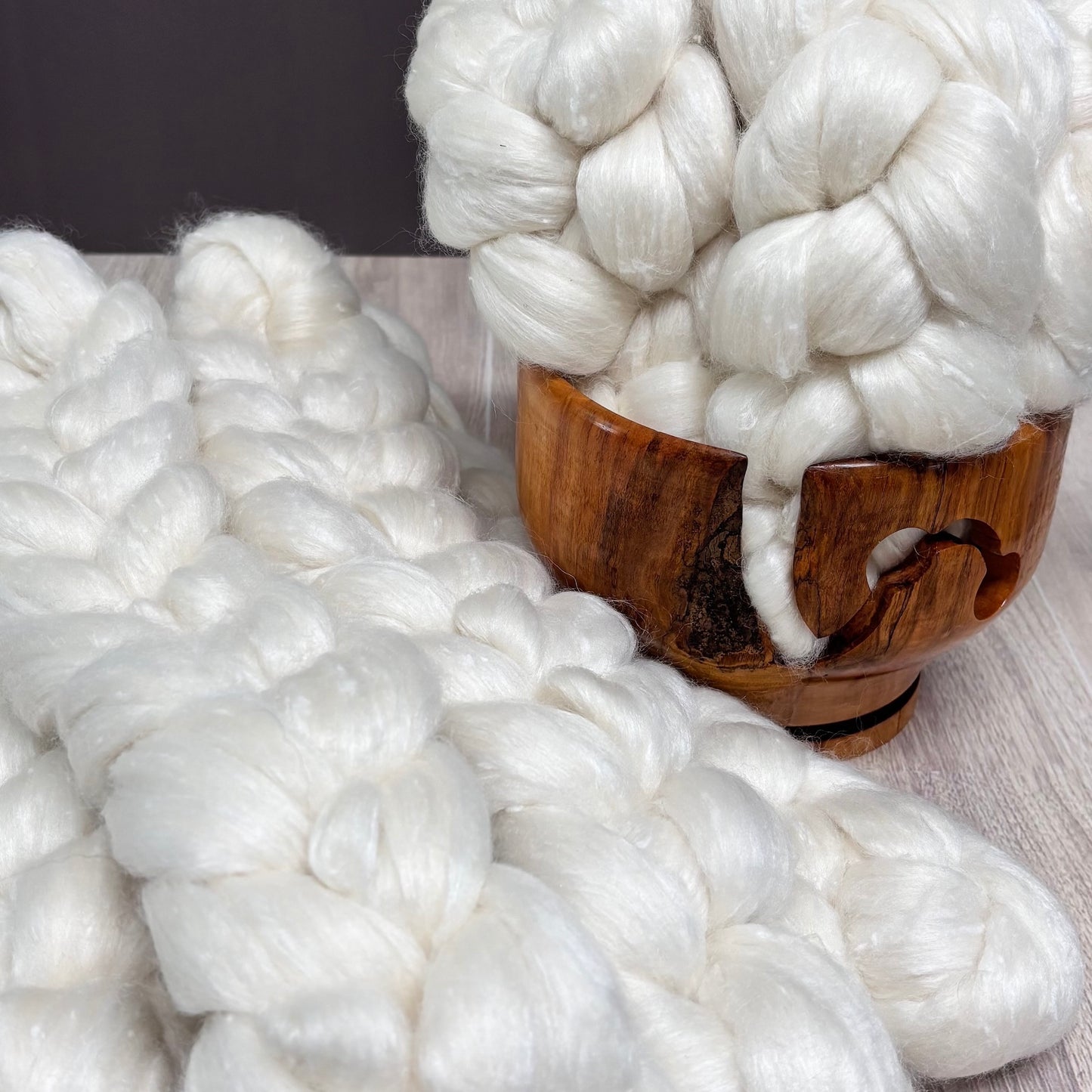 Lullaby - Merino Wool, South American Wool, Bamboo, & Viscose - Fiber for Spinning