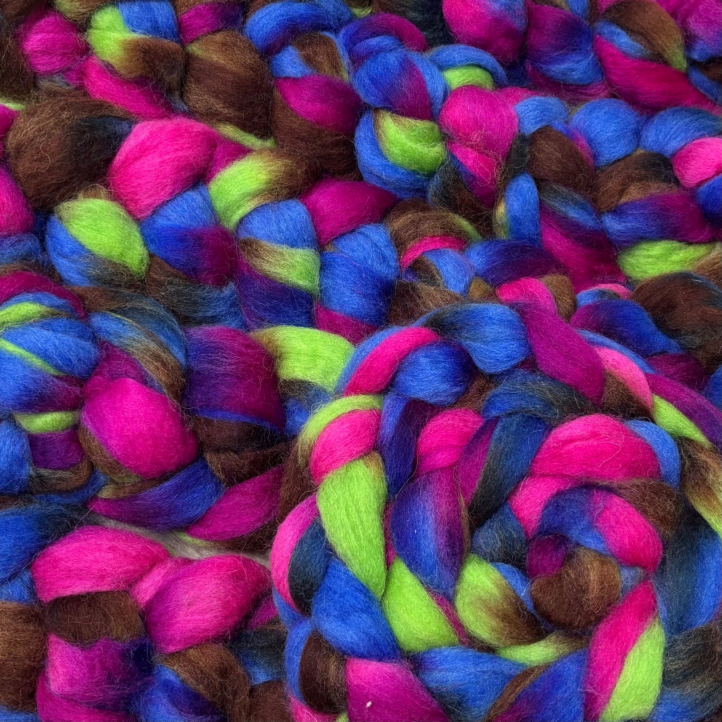 Mercury Wool Top - Multicolored - Combed Top - Wool Roving for Spinning wool or felting
