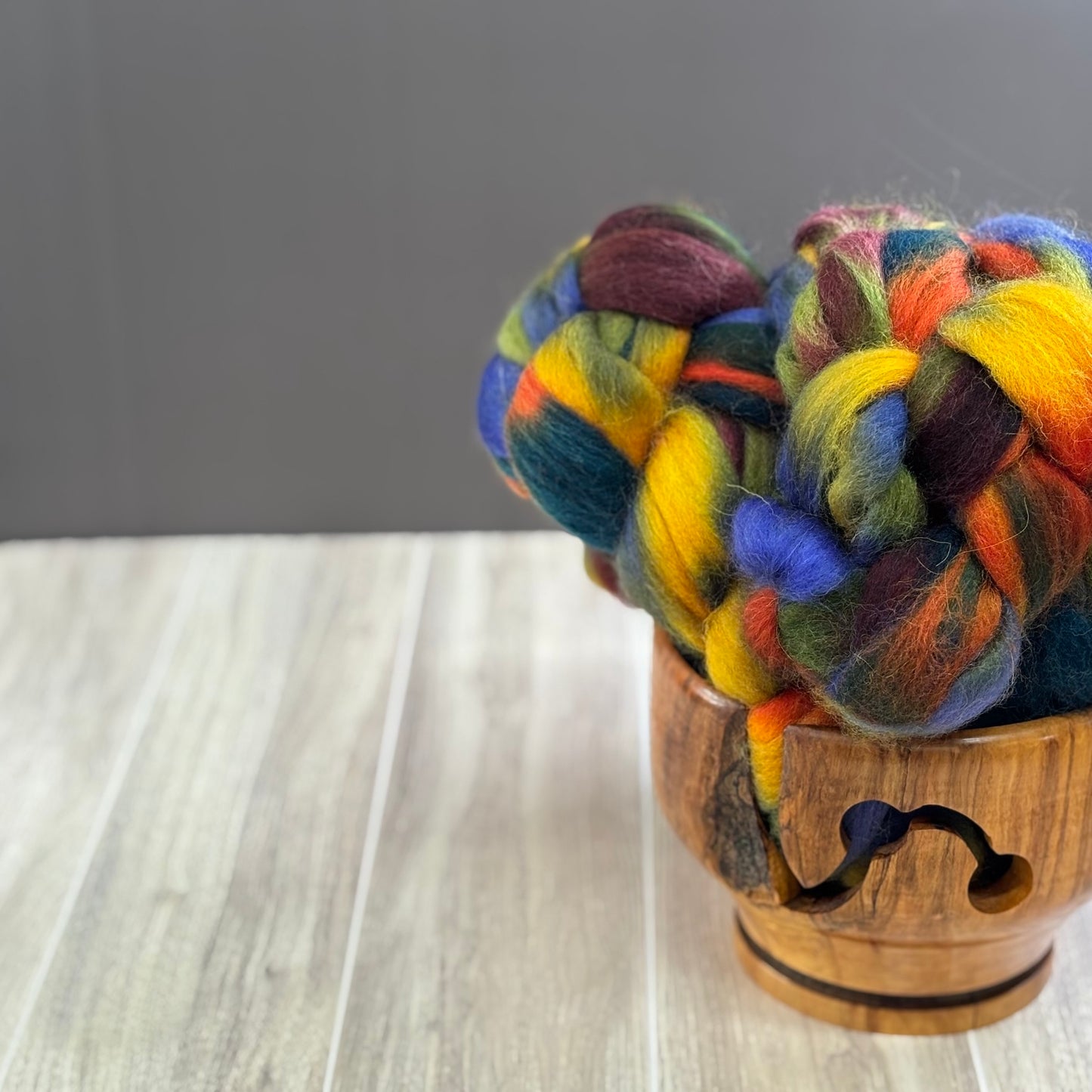 Neptune Wool Top - Multicolored - Combed Top - Wool Roving for Spinning wool or felting