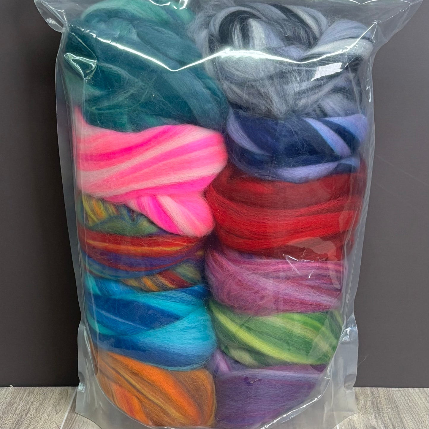Northern Lights Range Sampler - Merino Wool spinning fiber for beginners