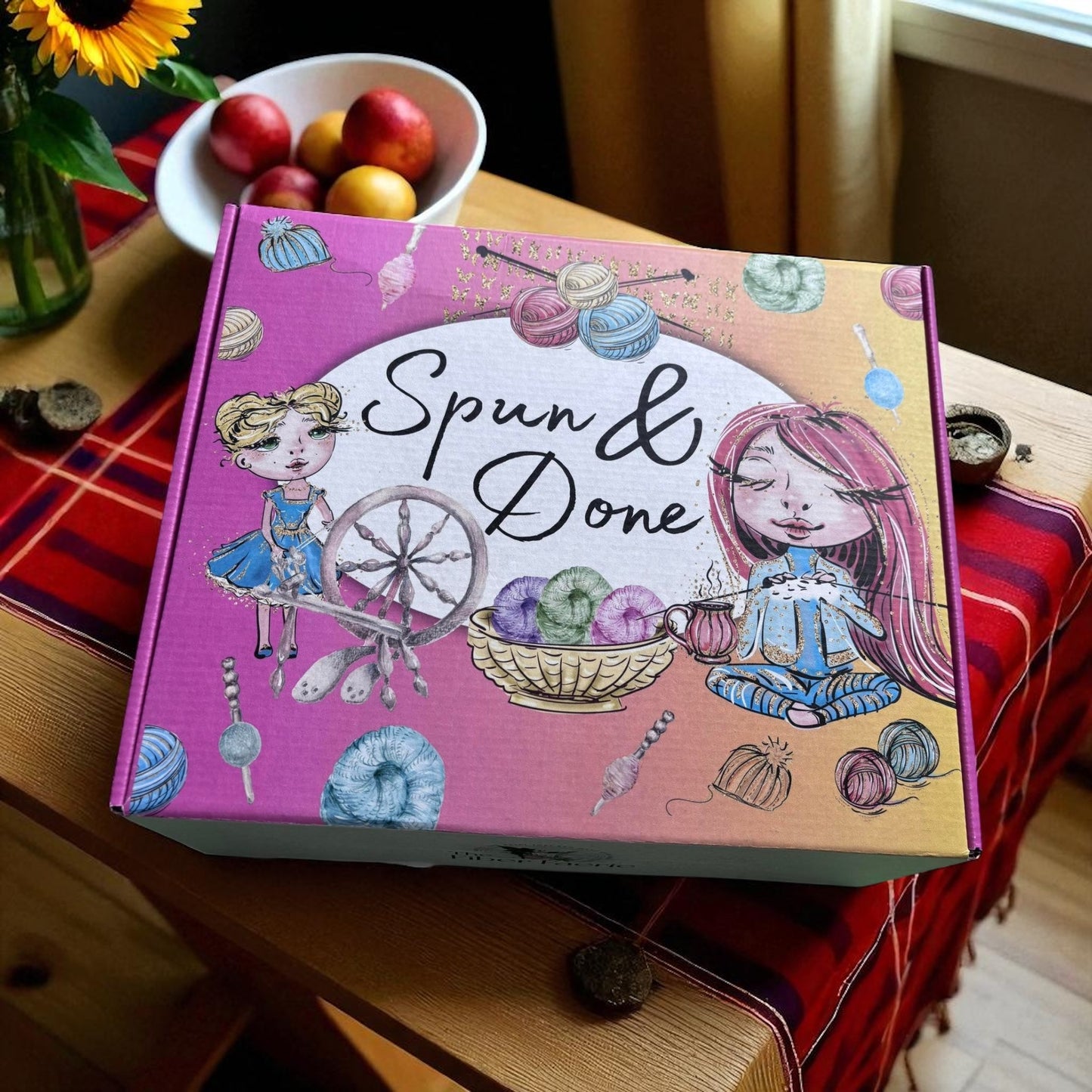 Spun & Done  Quarterly Fiber Club Box