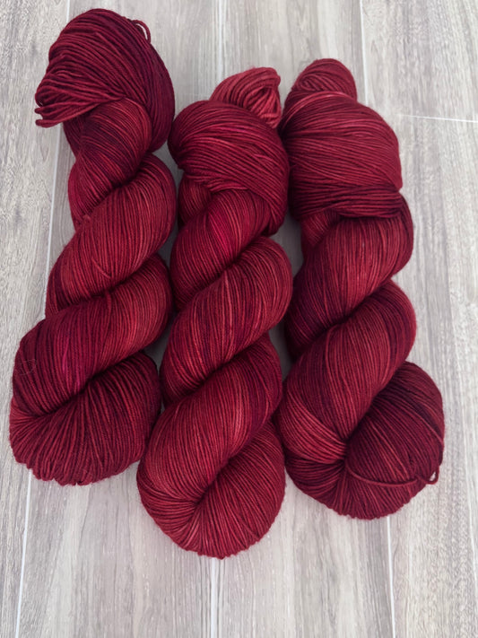 Scarlet Sonata Fingering / Sock Yarn