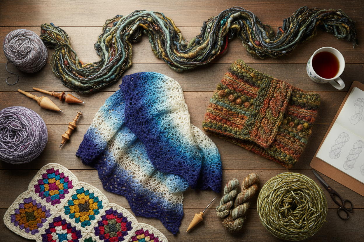 Flat Lay - Variety of Projects