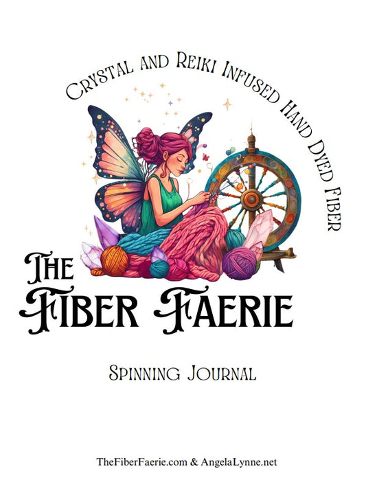 🧚‍♀️ Faerie-Dusted Magical Spinner’s Journal - Printable